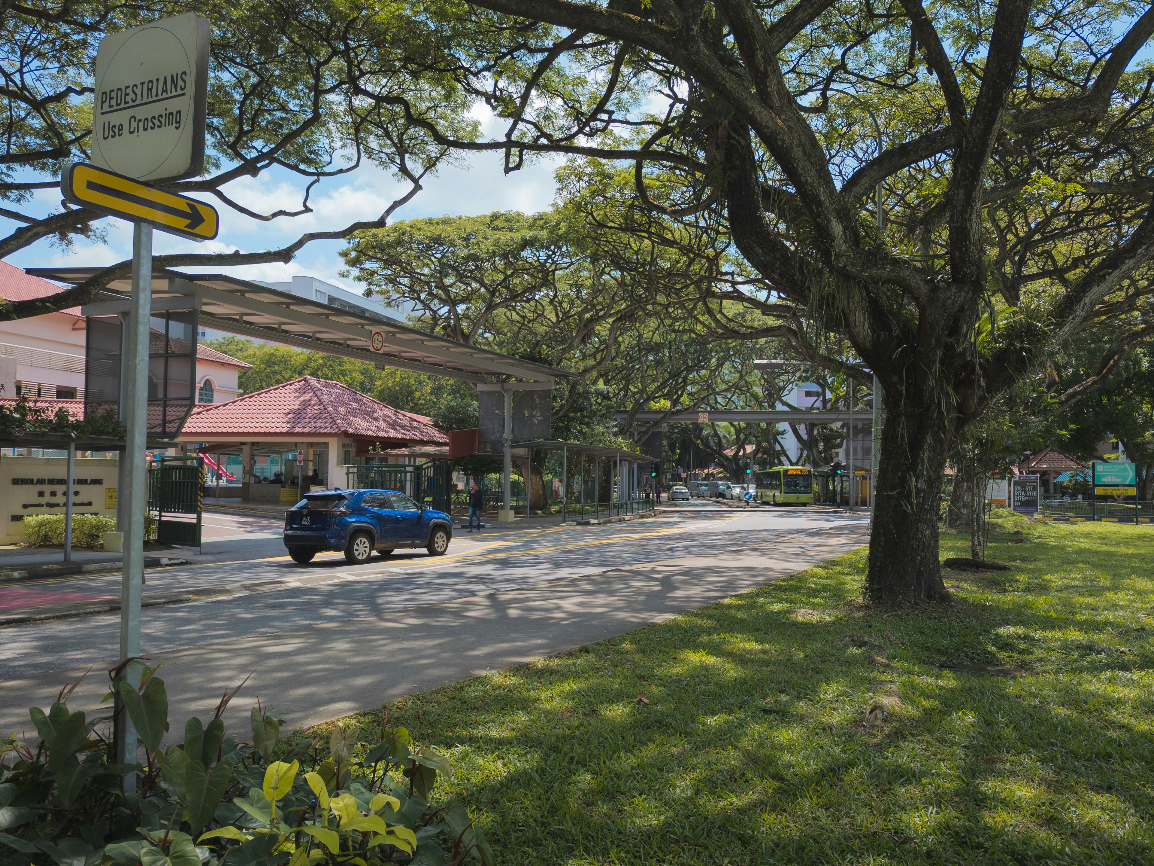 View of a neighbourhood in Jurong West, Singapore.